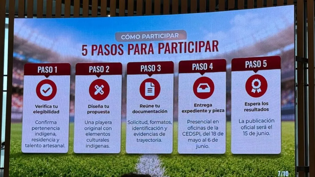 Lanzan “Impulso Indígena”, concurso para llevar el bordado hidalguense al Mundial 2026