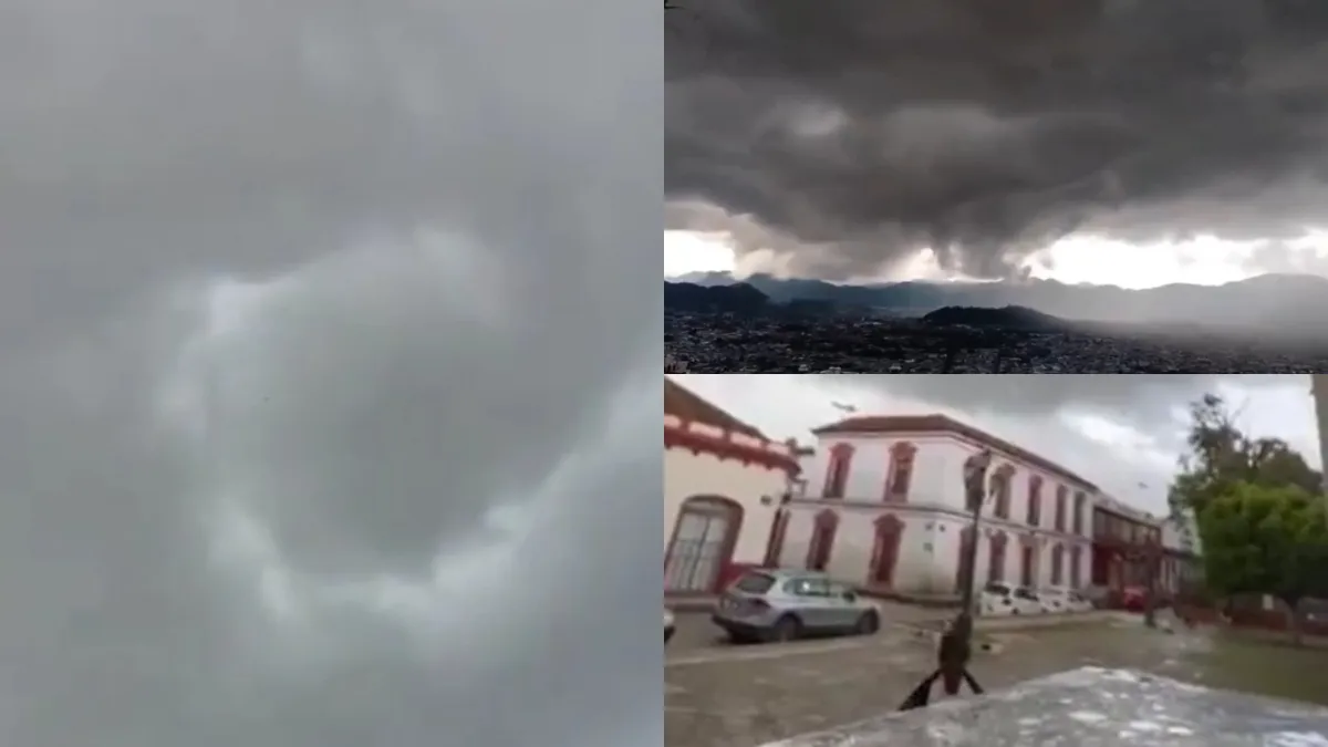 Dos tornados azotaron San Cristóbal de las Casas, Chiapas. Protección Civil confirmó daños en techos y estructuras; no hay lesionados reportados.