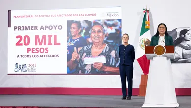 Claudia Sheinbaum anuncia apoyos para damnificados por lluvias en Hidalgo y otros estados