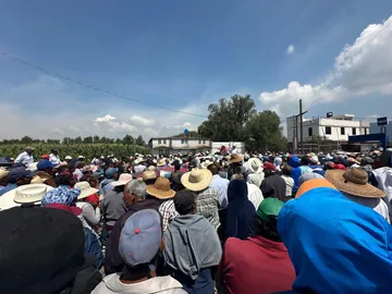 El Valle del Mezquital explotó. Campesinos bloquearon una carretera y advierten que esto apenas comienza.