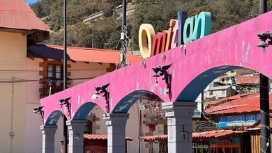 carretera Real del Monte–Huasca con acceso a Omitlán de Juárez