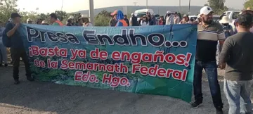 Pueblos ribereños de la presa Endhó liberan bloqueos tras 12 horas de protesta
