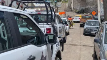 Instalaciones de la mina de Loreto en Pachuca, donde se reportó una emergencia con dos trabajadores.