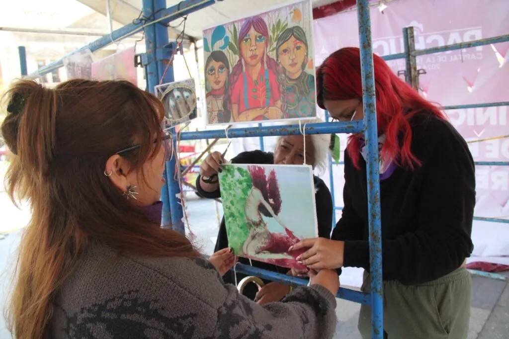 “Aborta la Patria”: arte y protesta feminista en el Día de Acción Global por el Aborto