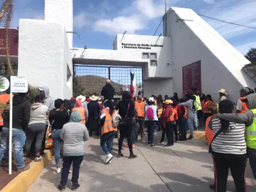 Pachuca: pepenadores exigen que relleno sanitario siga en El Huixmí