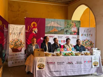 Hidalgo lleva el sabor y la tradición de Real del Monte a Puebla con la presentación de su 18º Festival Internacional del Paste