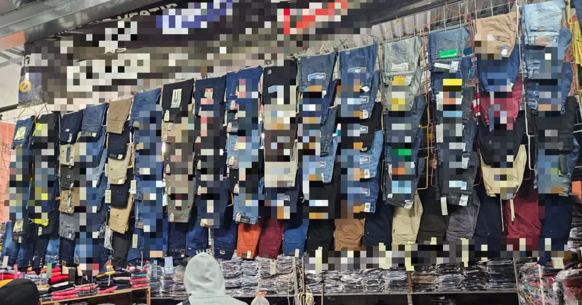 FGR decomisa más de mil prendas piratas en Tulancingo