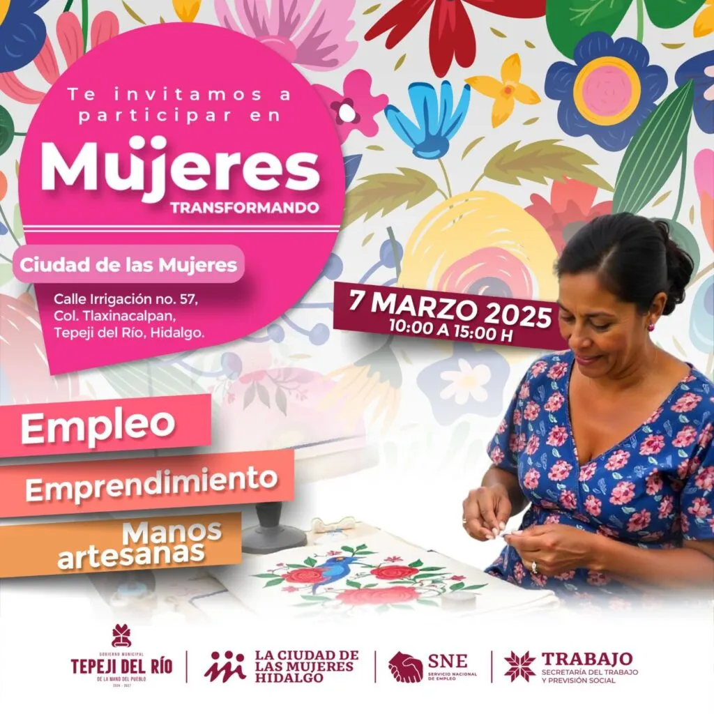 ¿Buscas trabajo? anuncian la Jornada del Empleo y Expo Artesanal “Mujeres transformando”