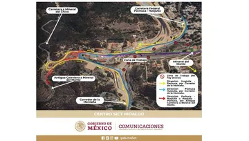 ¡Tómalo en cuenta! Anuncian cambio de vialidad en el entronque Real del Monte