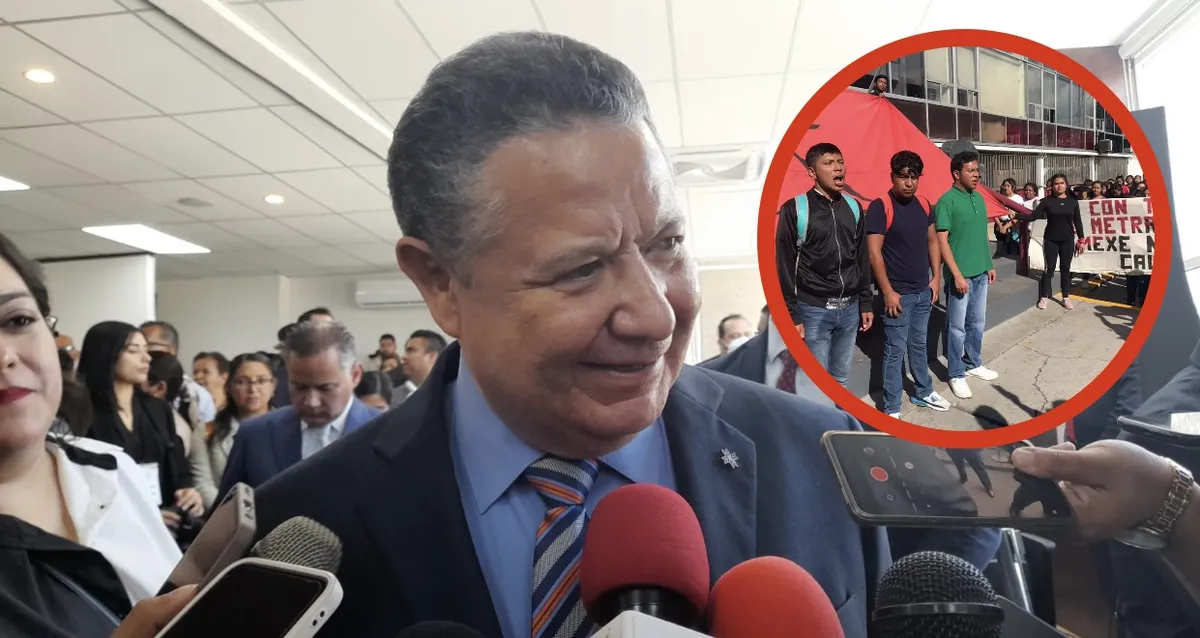 Julio Menchaca pide respeto a los estudiantes de El Mexe