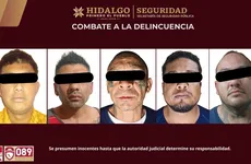 Detenidos en Mineral de la Reforma