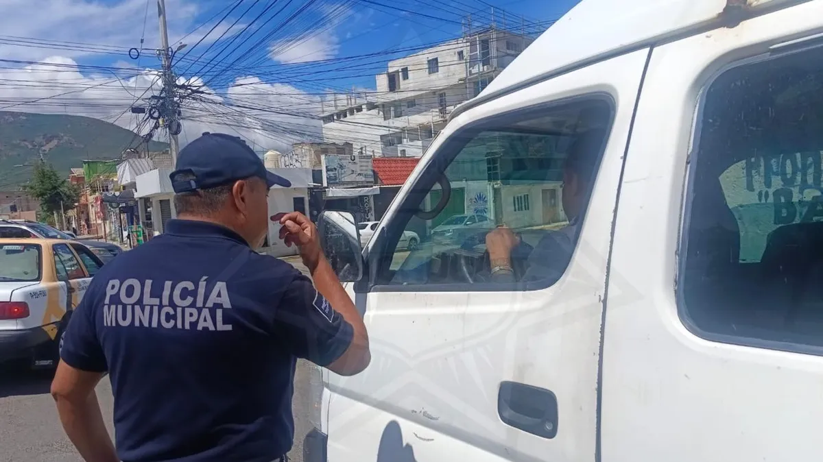 Operativos viales en Pachuca revelaron serias fallas en el transporte público. Te contamos cuáles son las más comunes
