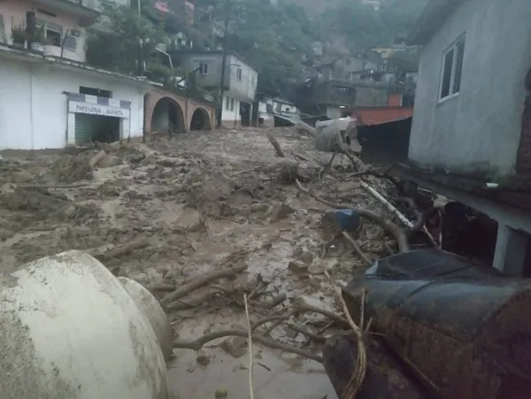 Huehuetla inundación