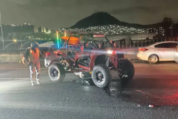 ¡Balazos, persecución y atropellados en plena México-Pachuca!