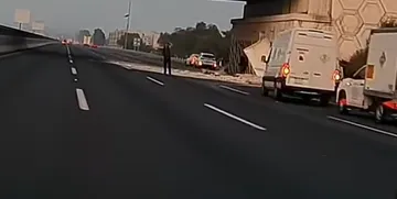 Fuerte accidente en la México-Pachuca a la altura del AIFA provoca afectaciones viales