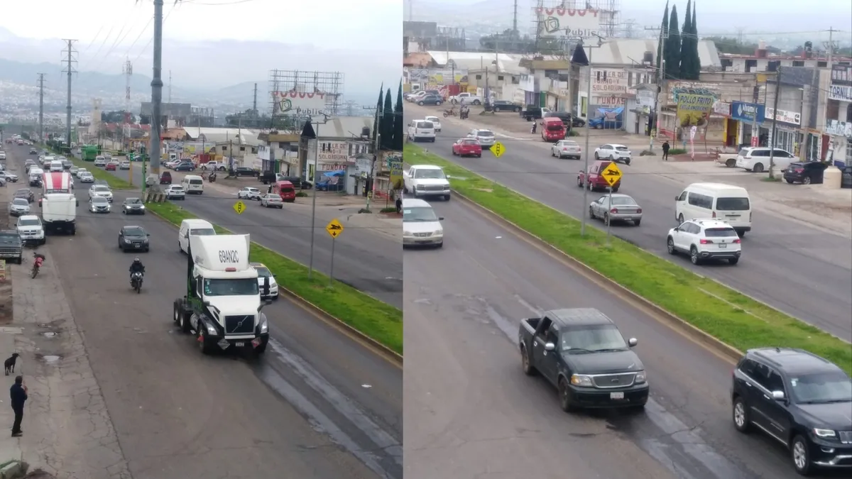 Tope sin señalización en corredor vial San José