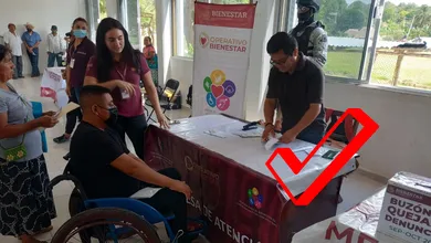 Beneficiarios acuden a los módulos del Registro Apoyo Bienestar 30 a 64 Años para completar su credencialización en julio 2026.