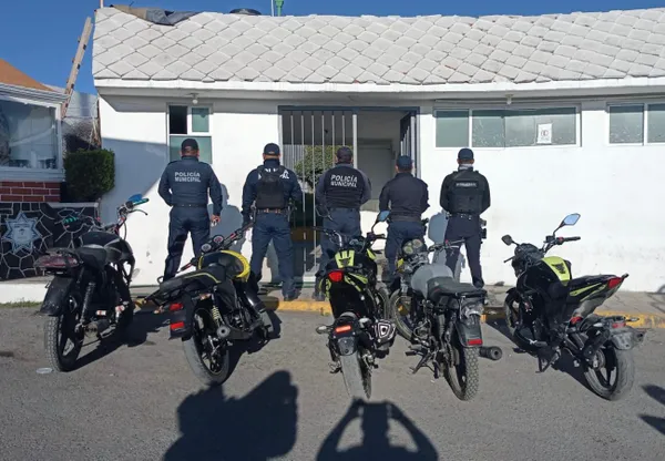 Recuperan motocicletas con reporte de robo en Mineral de la Reforma