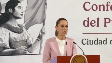 En la conferencia se difundió el spot oficial para promover la elección del Poder Judicial.
