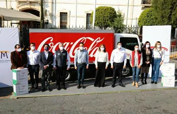 Coca Cola dona a Pachuca 50 concentradores de oxígeno