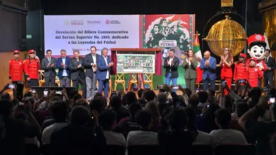 Billete de loteria leyendas del futbol