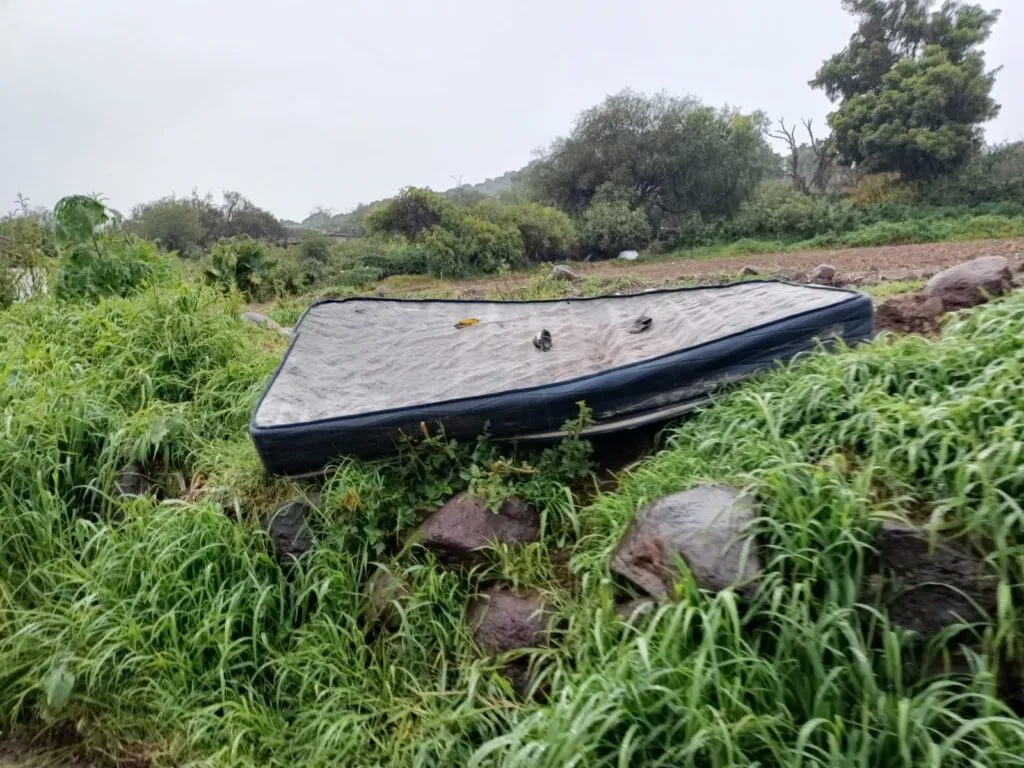 Afectaciones por inundación en Tezontepec de Aldama dejan más de 200 damnificados