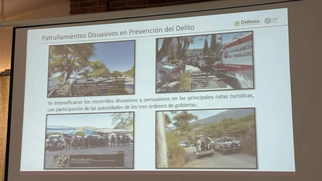 Semana Santa 2025 en Hidalgo: Guardia Nacional reporta saldo blanco