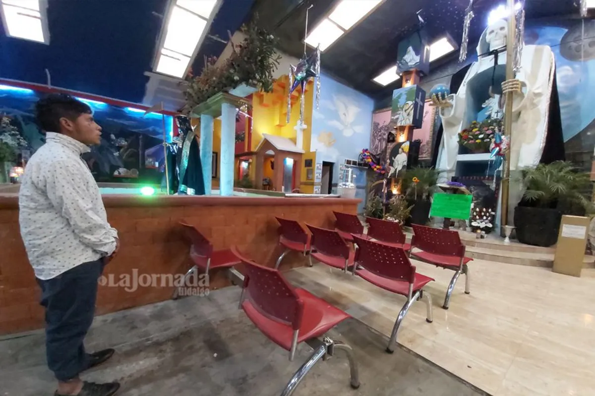 Ni la Santa Muerte escapa de la letalidad del Covid