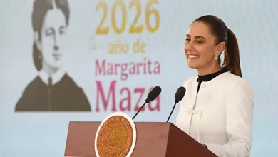 La presidenta Claudia Sheinbaum defiende la estrategia de seguridad de México frente a señalamientos de Estados Unidos.