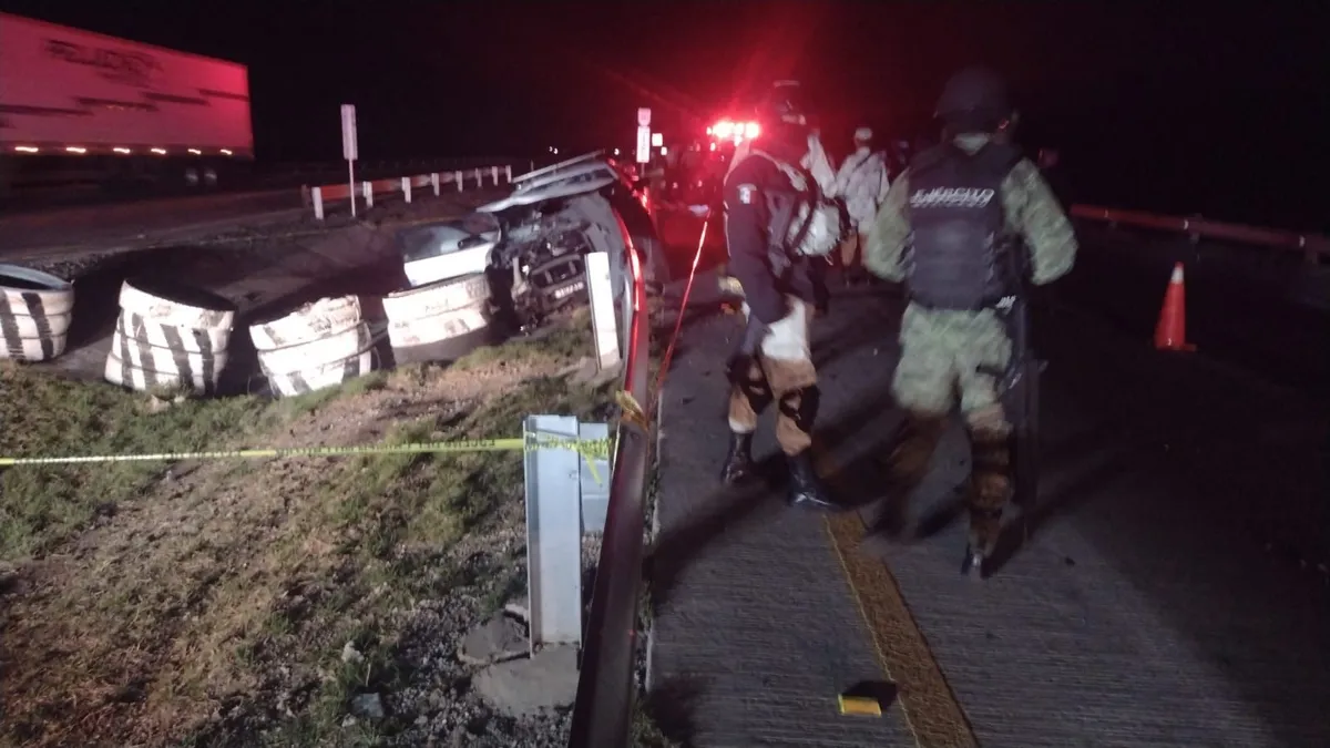 Fallece agente de la Guardia Nacional tras accidente en Arco Norte