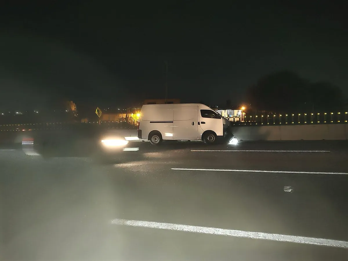 Accidente en la autopista México-Pachuca deja un lesionado y afecta la circulación