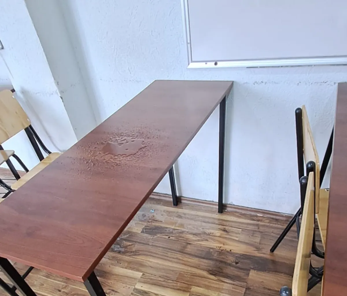 Estudiantes de la EMEH exigen edificio digno tras nuevo daño por lluvias