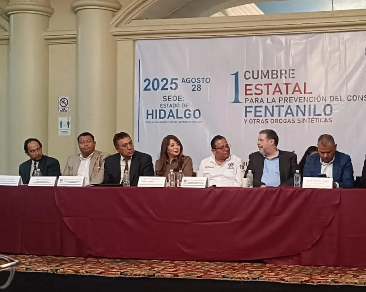 Cumbre Estatal para la Prevención del Consumo de Fentanilo y otras drogas