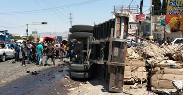 Accidente en Tulancingo deja un muerto y dos heridos