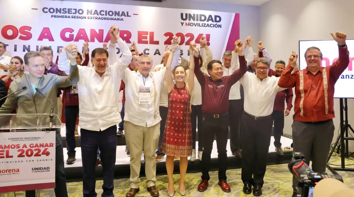 Claudia Sheinbaum pide unidad en Morena rumbo a elecciones de 2024
