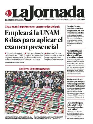 La Jornada | 05 de agosto de 2026