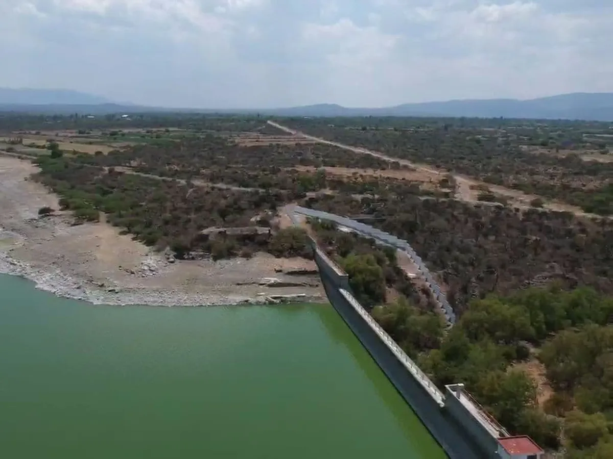 Sequía pega a presa Vicente Aguirre: está al 38.9%