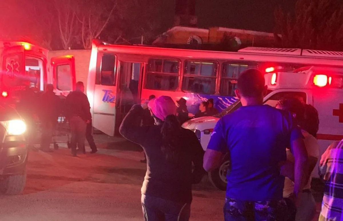 Tizayuca: balean a dos en asalto a autobús de pasajeros
