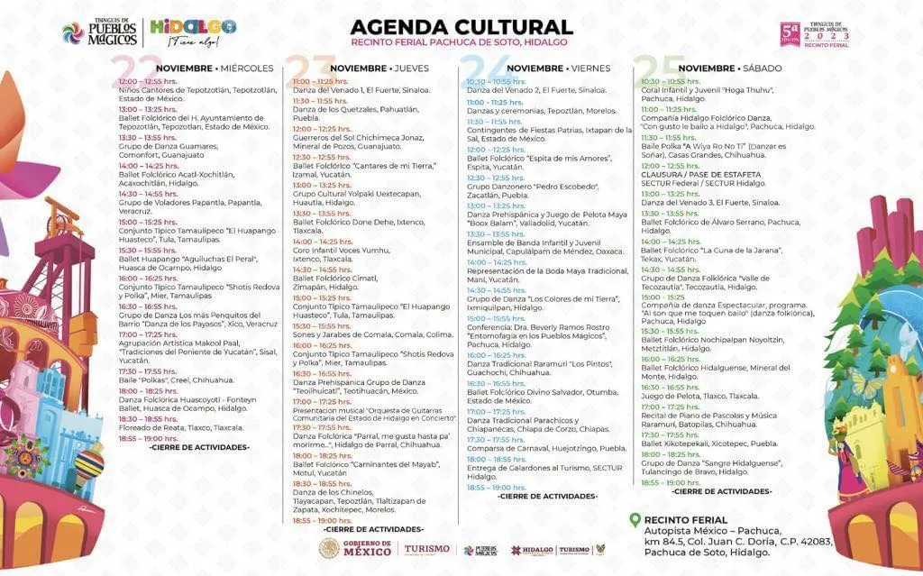 Tianguis de Pueblos Mágicos 2023: ¿qué actividades hay para el fin de semana?