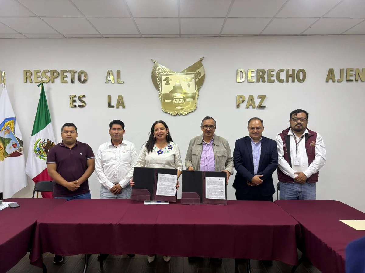 Firman convenio para actualizar el Atlas de Riesgos de Tecozautla