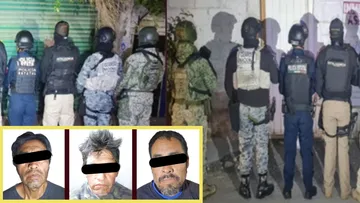 Elementos de seguridad realizan un cateo en un inmueble de Actopan, hay tres detenidos