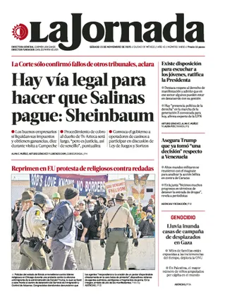 La Jornada | 15 de noviembre de 2025