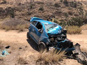 ¡Brutal accidente! Hombre pierde la vida en la México-Tuxpan
