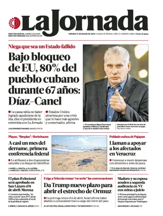 La Jornada | 27 de marzo de 2026