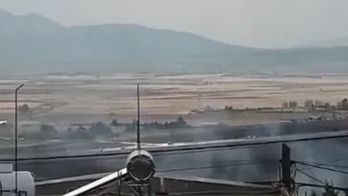 Incendio en el Cerro de El Gavilán