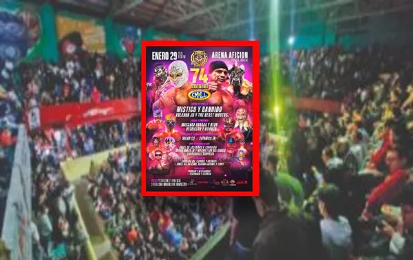 Cartel de aniversario de la Arena Afición