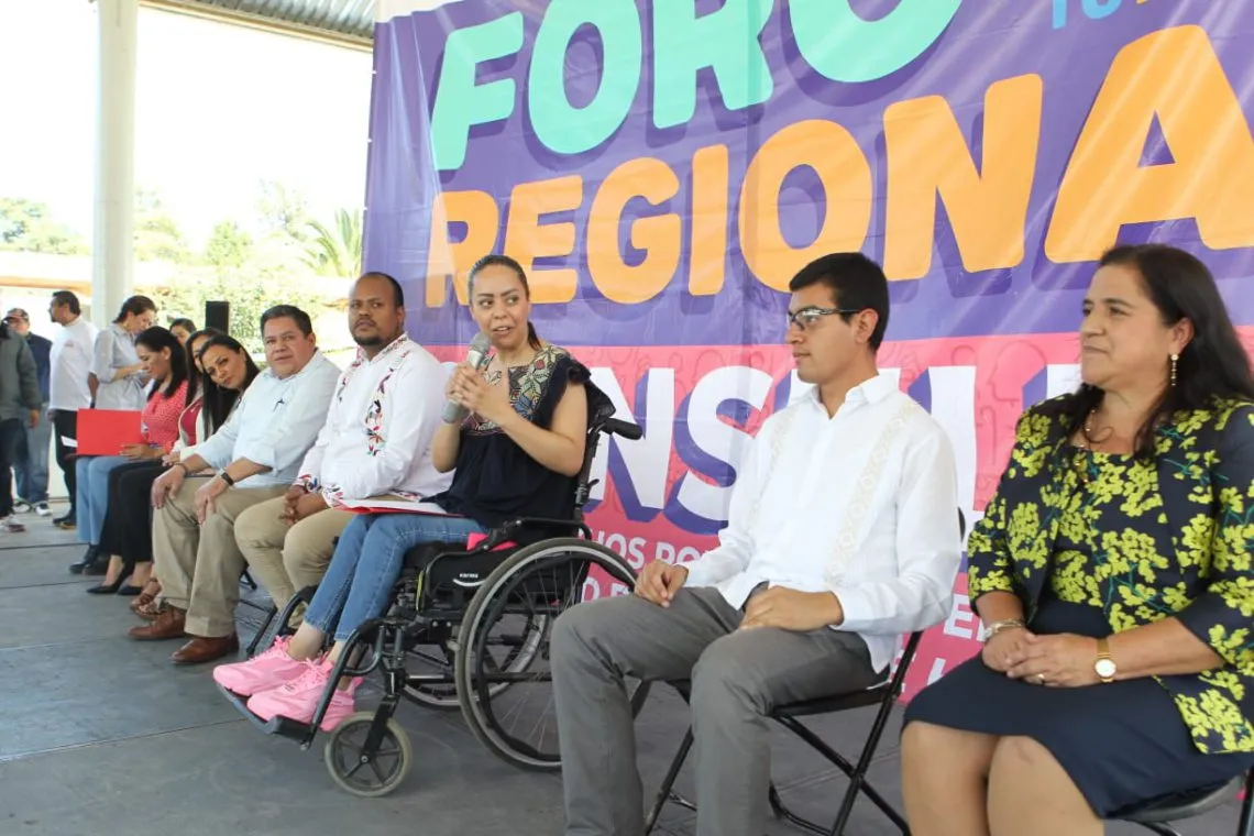 Congreso de Hidalgo analizará propuestas de Foros de Consulta a Personas con Discapacidad: diputada