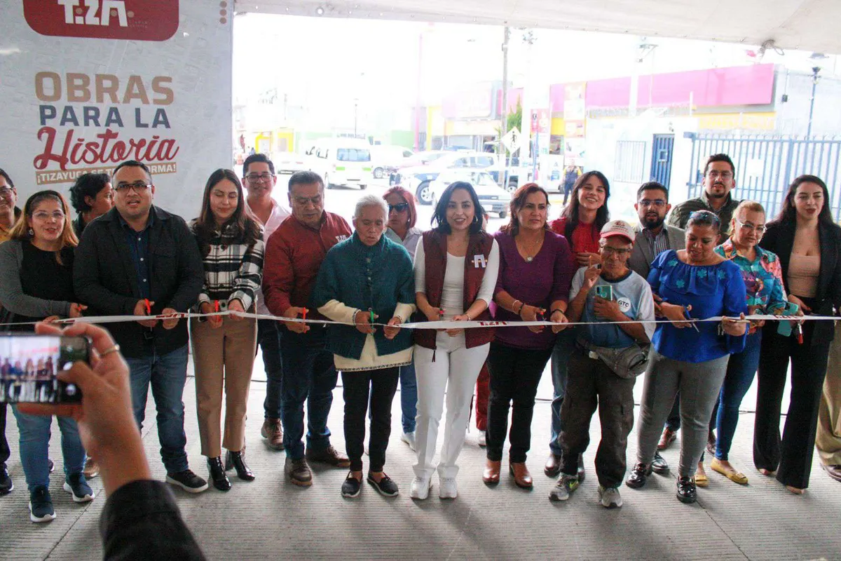 Susana Ángeles inaugura pavimentación en bulevar Haciendas de Tizayuca