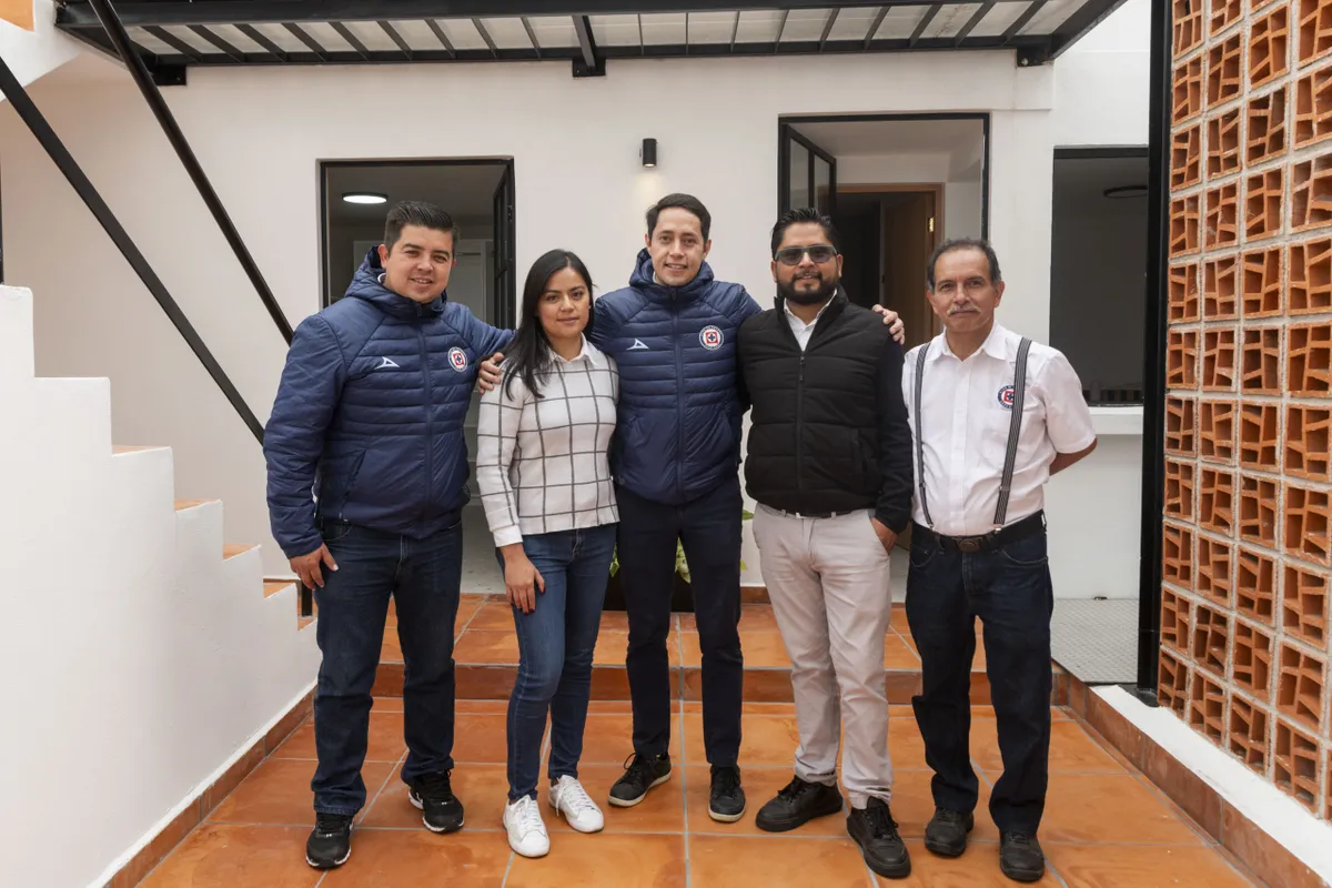 Cruz Azul inaugura casa club femenil