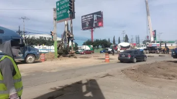 Tulancingo: por caos vial en obra de distribuidor, reclaman vía alterna